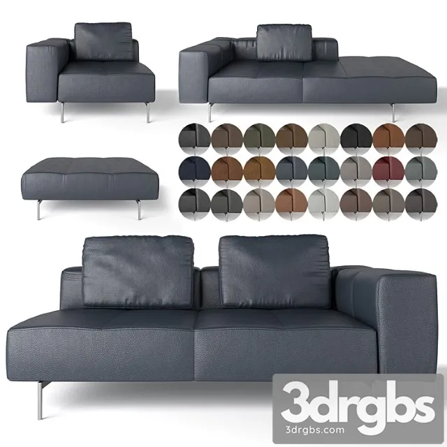 Boconcept amsterdam sofa 2 3D Model Download Boconcept amsterdam sofa 2 3D Model Download