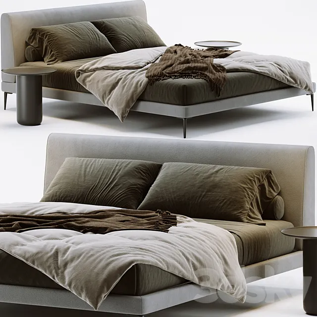 BoConcept Arlington Bed 3D Model BoConcept Arlington Bed 3D Model