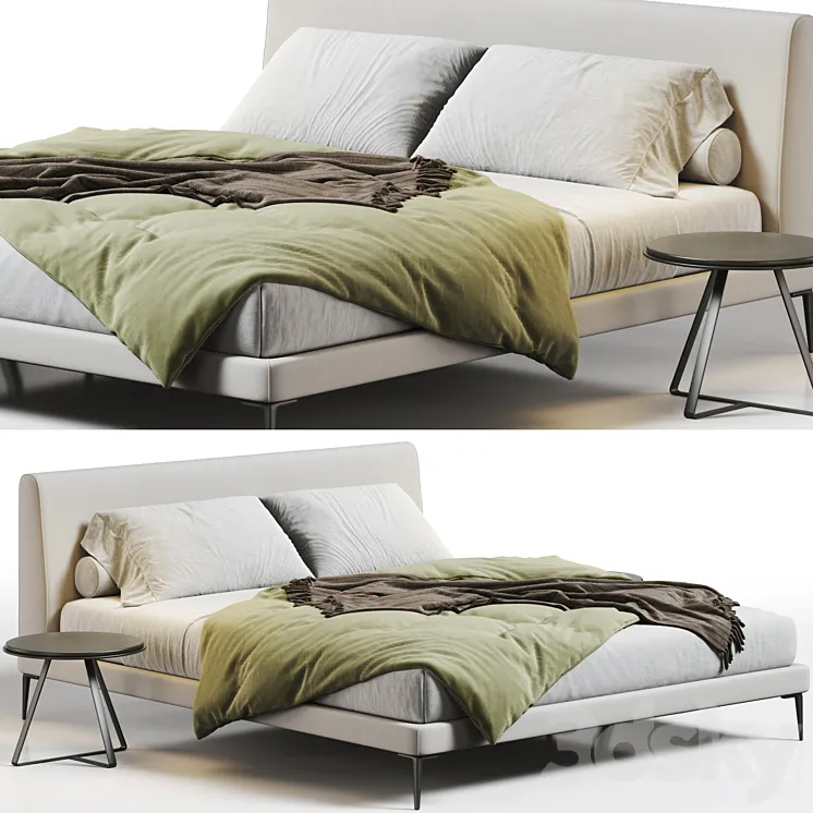 BoConcept Arlington Bed 3D Model Free Download