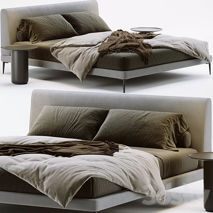 BoConcept Arlington Bed 3D Model Free Download