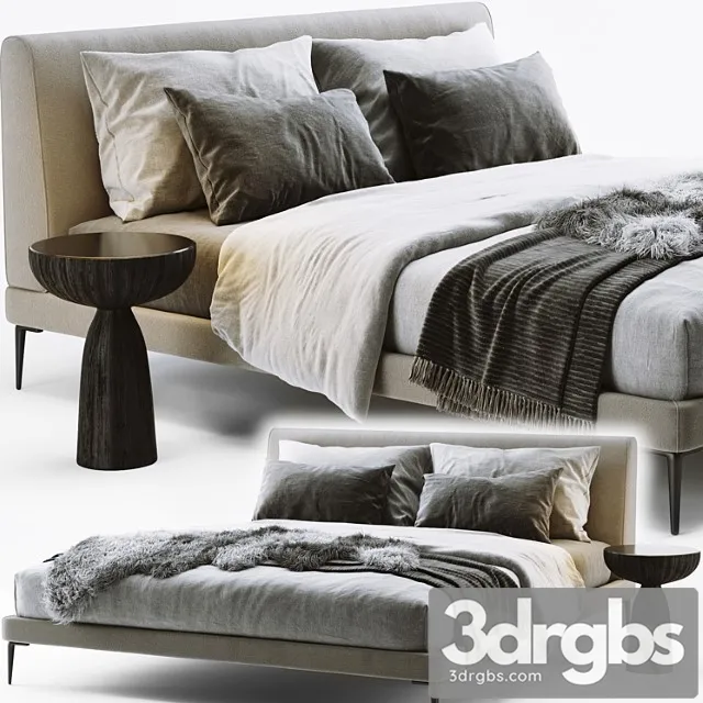 Boconcept arlington bed_3 2 3D Model Download
