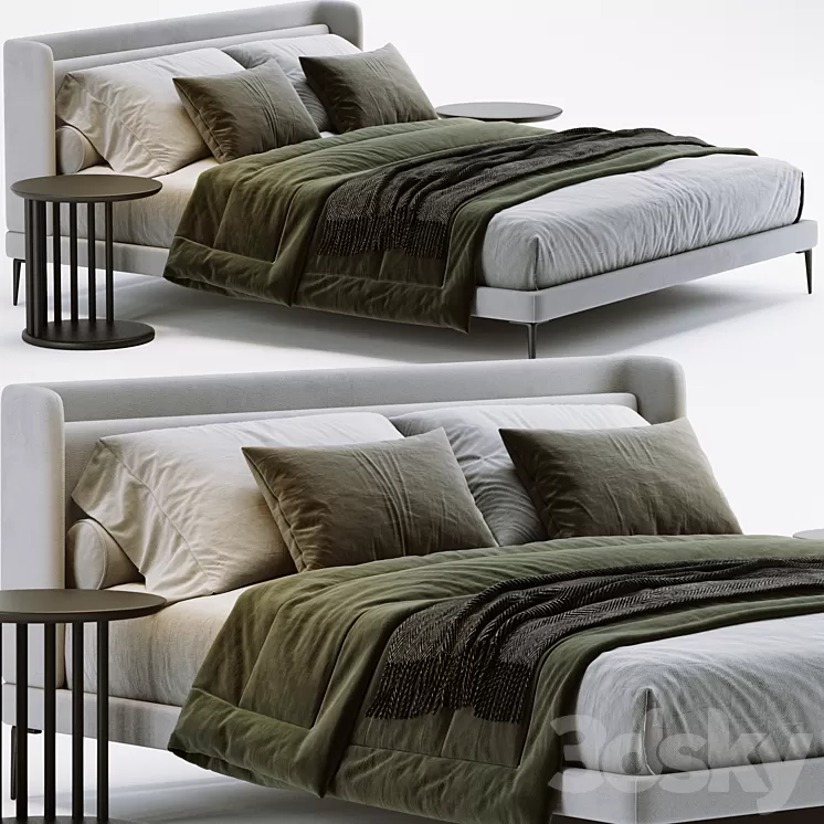 Boconcept austin bed 3D Model