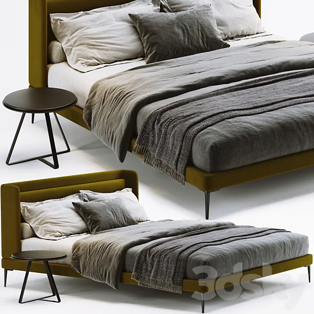 Boconcept austin bed 3D Model Boconcept austin bed 3D Model