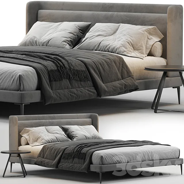 Boconcept austin bed 3DModel Boconcept austin bed 3DModel