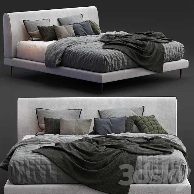 Boconcept Bed Arlington 3DModel Boconcept Bed Arlington 3DModel
