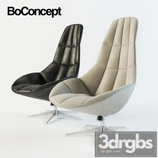 Boconcept Boston Armchair 3D Model Download Boconcept Boston Armchair 3D Model Download