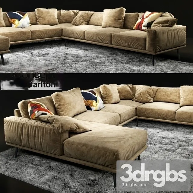 Boconcept Carlton Sofa 05 3D Model Download Boconcept Carlton Sofa 05 3D Model Download
