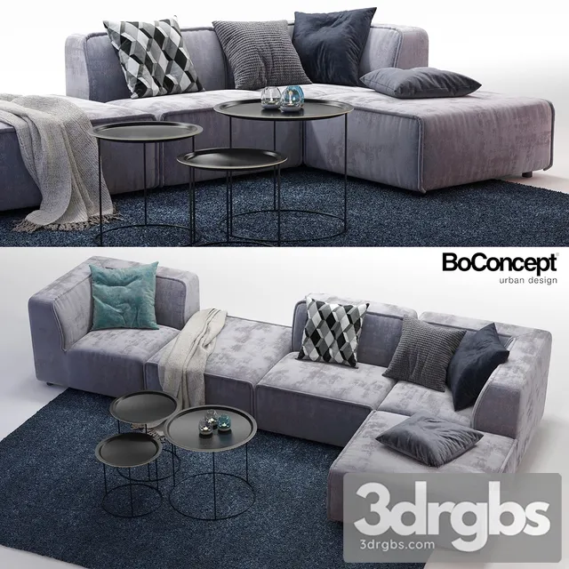 Boconcept Carmo 8 3D Model Download Boconcept Carmo 8 3D Model Download