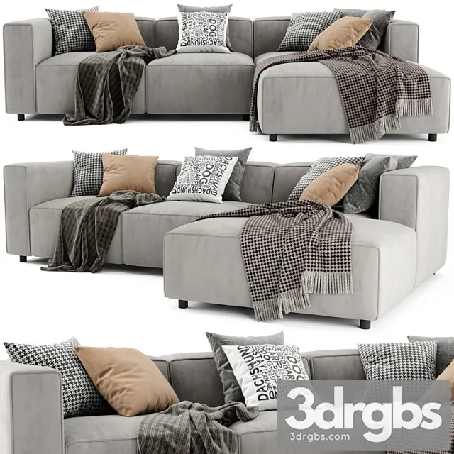 Boconcept carmo chaise longue sofa Boconcept carmo chaise longue sofa