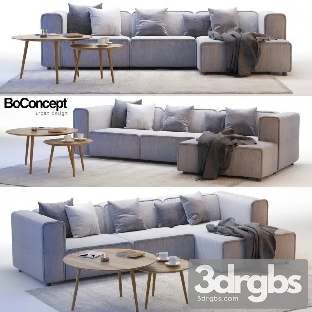 Boconcept Carmo Sofa 01 3D Model Download Boconcept Carmo Sofa 01 3D Model Download