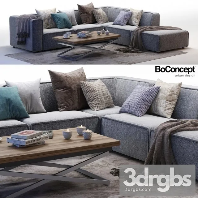 Boconcept Carmo Sofa 02 3D Model Download Boconcept Carmo Sofa 02 3D Model Download