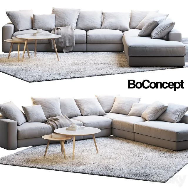 Boconcept Cenova 2 3D Model Boconcept Cenova 2 3D Model