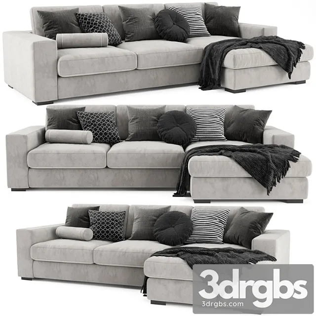 Boconcept Cenova Chaise Longue 3 3D Model Download Boconcept Cenova Chaise Longue 3 3D Model Download