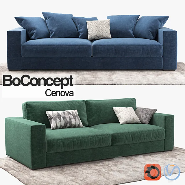 BoConcept Cenova GE52 (DE52) 3DModel