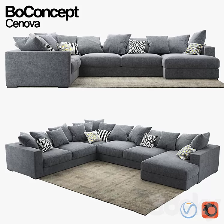 BoConcept Cenova IN52 3D Model