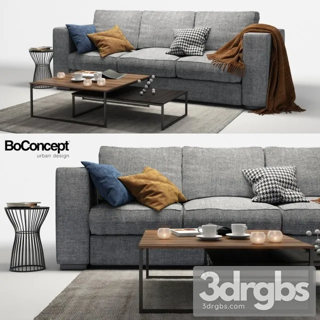 Boconcept Cenova Sofa 01 3D Model Download Boconcept Cenova Sofa 01 3D Model Download