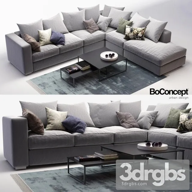 Boconcept Cenova Sofa 03 3D Model Download Boconcept Cenova Sofa 03 3D Model Download