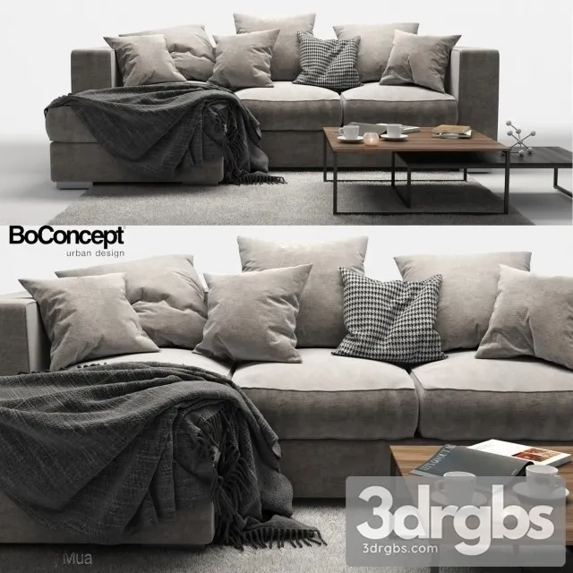 Boconcept Cenova Sofa 06 3D Model Download Boconcept Cenova Sofa 06 3D Model Download