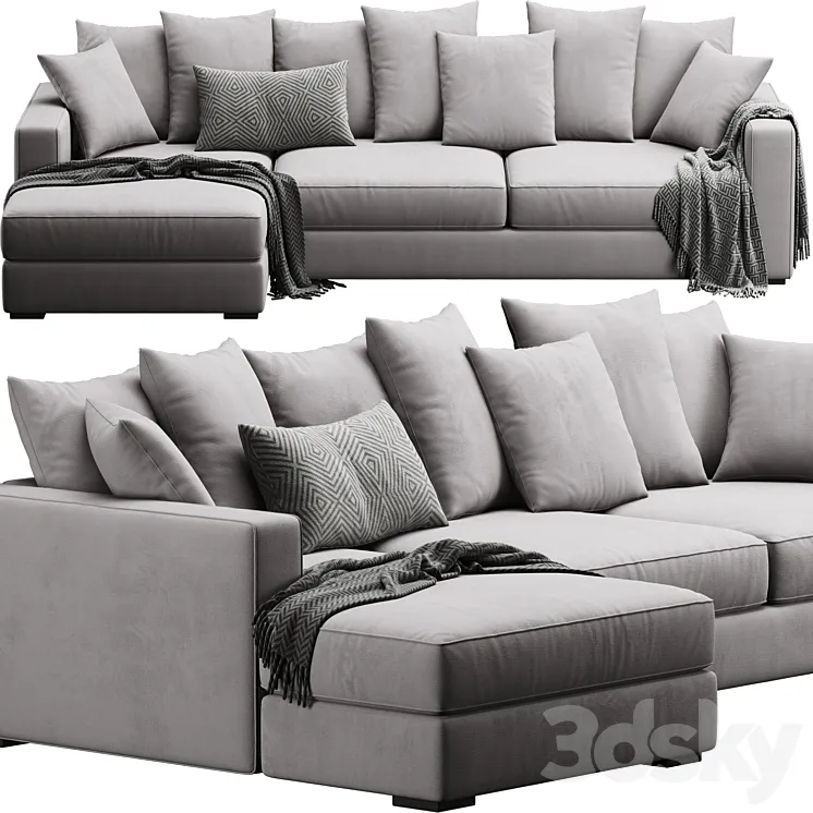Boconcept cenova sofa 3D Model Free Download