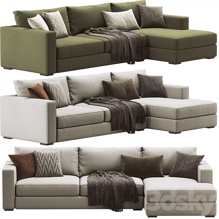 BoConcept Cenova Sofa 3D Model BoConcept Cenova Sofa 3D Model