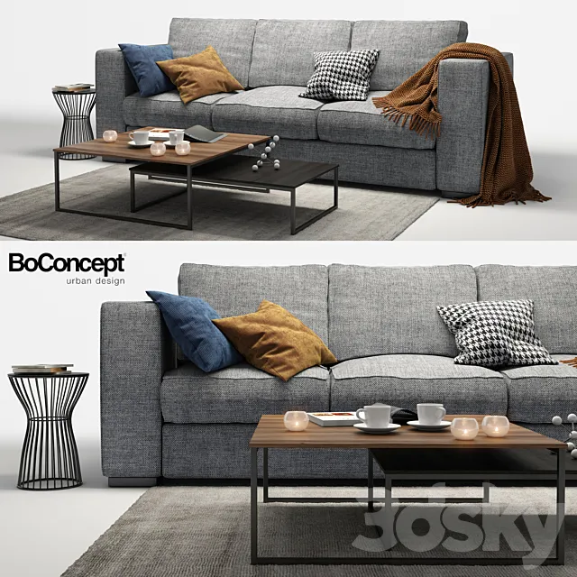 BoConcept Cenova_5 3DModel BoConcept Cenova_5 3DModel