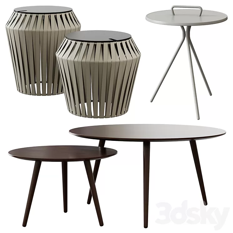 BoConcept / Coffee Tables 3D Model BoConcept / Coffee Tables 3D Model