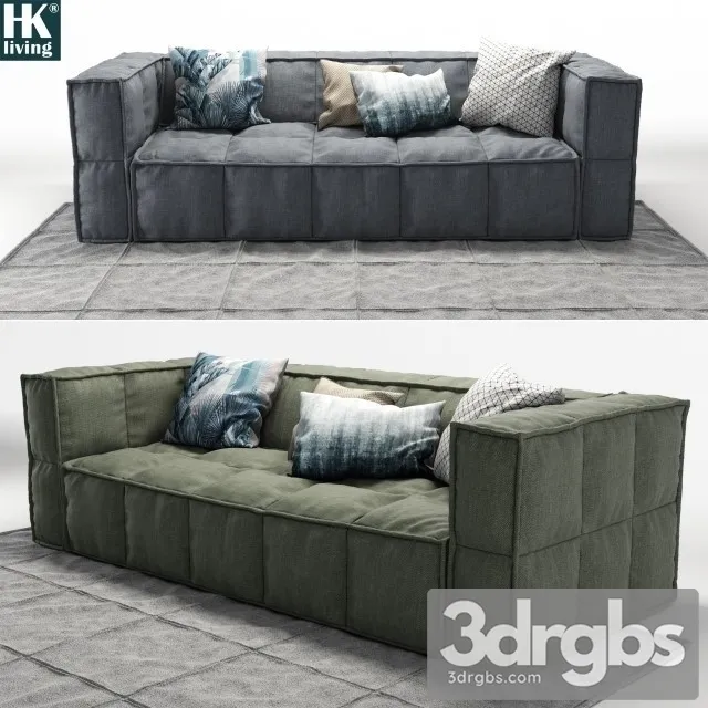 Boconcept Eucalyptus Sofa 02 3D Model Download Boconcept Eucalyptus Sofa 02 3D Model Download