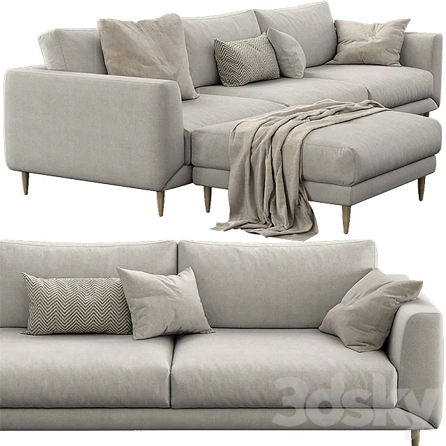 Boconcept fargo 3D Model Boconcept fargo 3D Model