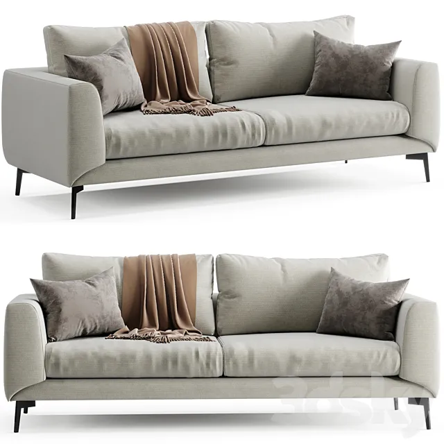 Boconcept fargo sofa 3D Model Boconcept fargo sofa 3D Model
