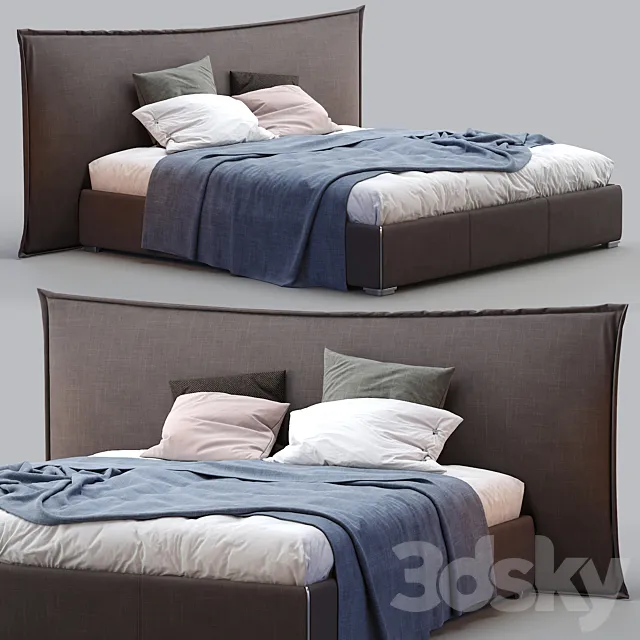 Boconcept gent bed 3DModel Boconcept gent bed 3DModel