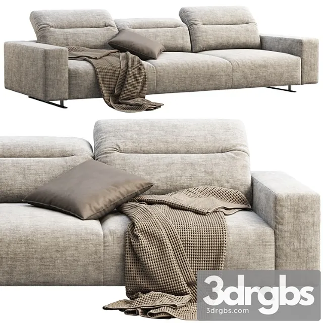 Boconcept hampton 3-seater sofa 2 3D Model Download Boconcept hampton 3-seater sofa 2 3D Model Download