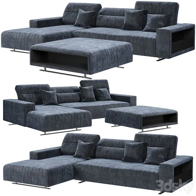 BoConcept Hampton corner sofa 3D Model