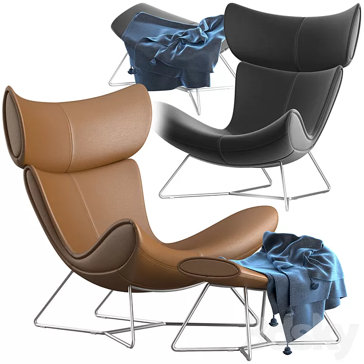 Boconcept-imola chair 3D Model Free Download