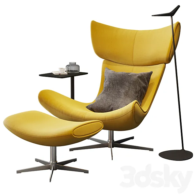 boconcept imola chair 3D Model boconcept imola chair 3D Model