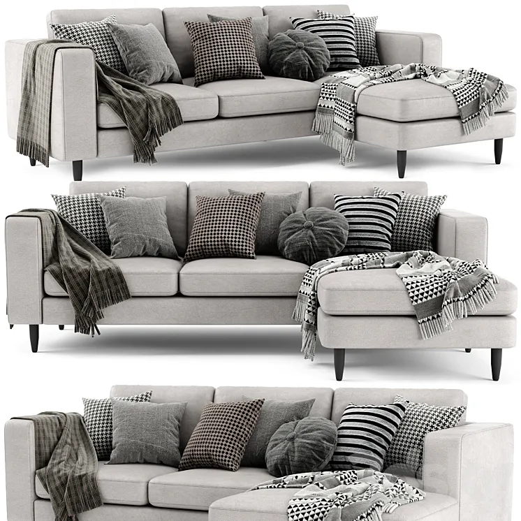 BoConcept Indivi Chaise Longue Sofa 3D Model Free Download BoConcept Indivi Chaise Longue Sofa 3D Model Free Download