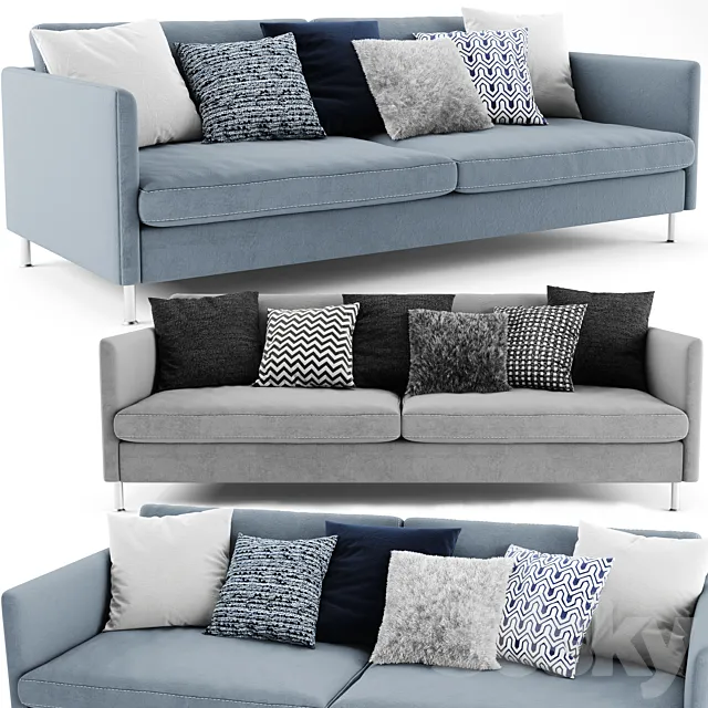 BoConcept Indivi Compact Sofa 3D Model