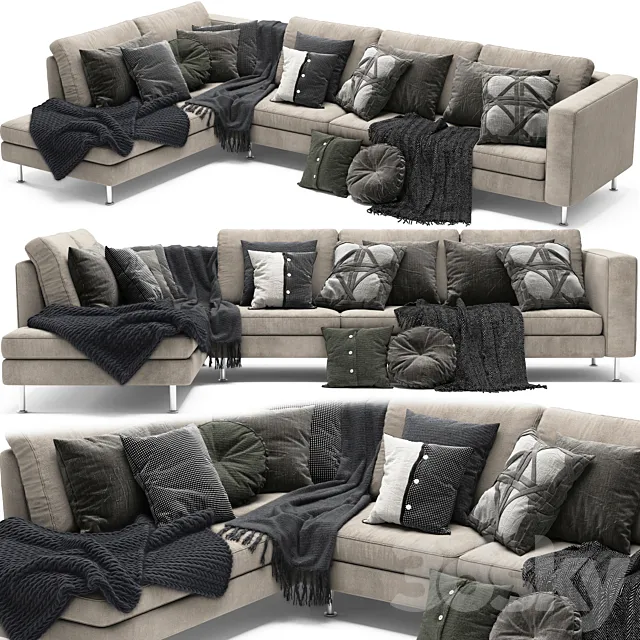 BoConcept Indivi Sofa 3D Model BoConcept Indivi Sofa 3D Model