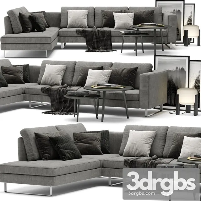 Boconcept indivi sofa b 2 3D Model Download Boconcept indivi sofa b 2 3D Model Download