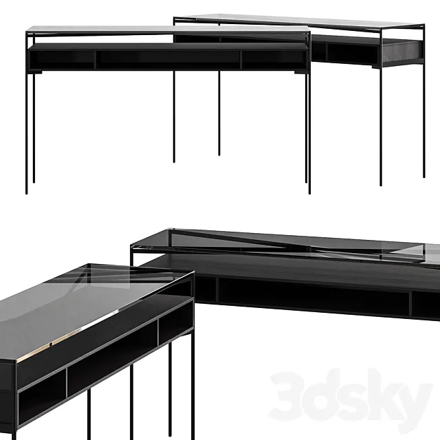 BoConcept Los Angeles Console Table 3DModel