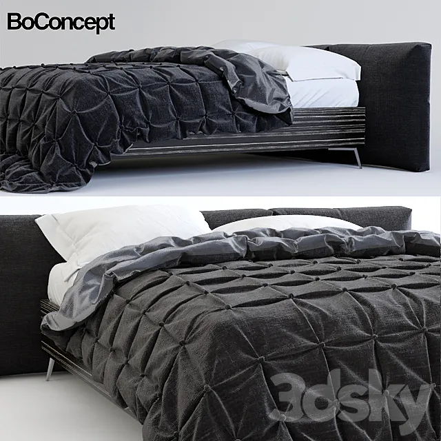 Boconcept Lugano 2 3DModel Boconcept Lugano 2 3DModel