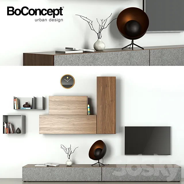 BoConcept Lugano 3DModel BoConcept Lugano 3DModel