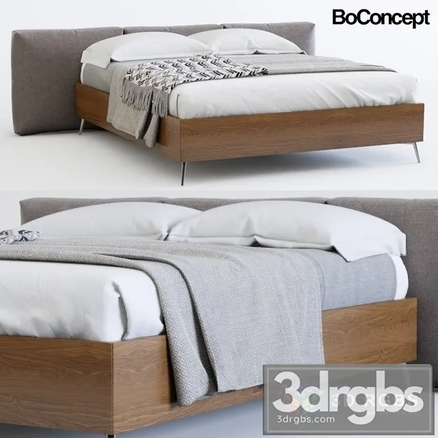 Boconcept Lugano Bed 3D Model Download Boconcept Lugano Bed 3D Model Download