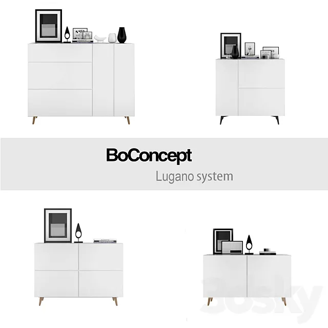 BoConcept Lugano system | set 2 3DModel