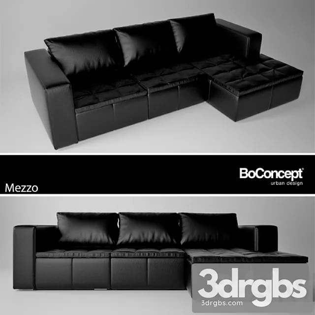 Boconcept mezzo 2 3D Model Download Boconcept mezzo 2 3D Model Download