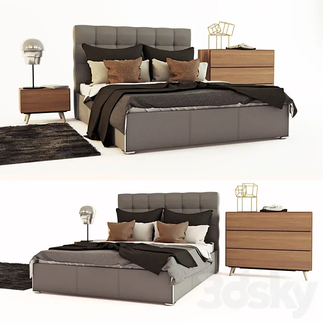 BoConcept Mezzo bed 3DModel