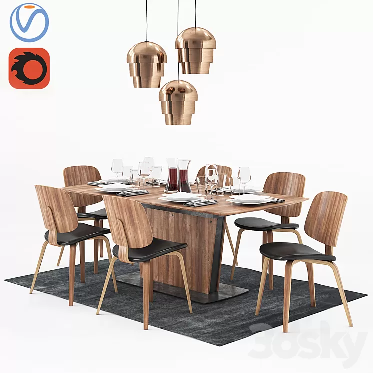 BoConcept Milano and Aarhus 3D Model