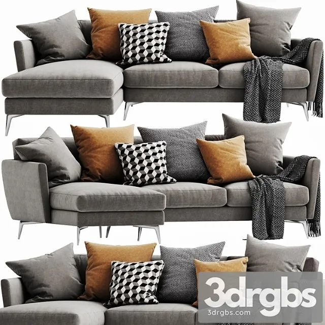 Boconcept osaka 5 chaise lounge Boconcept osaka 5 chaise lounge