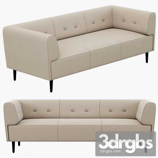 Boconcept Philly sofa 02 3D Model Download Boconcept Philly sofa 02 3D Model Download