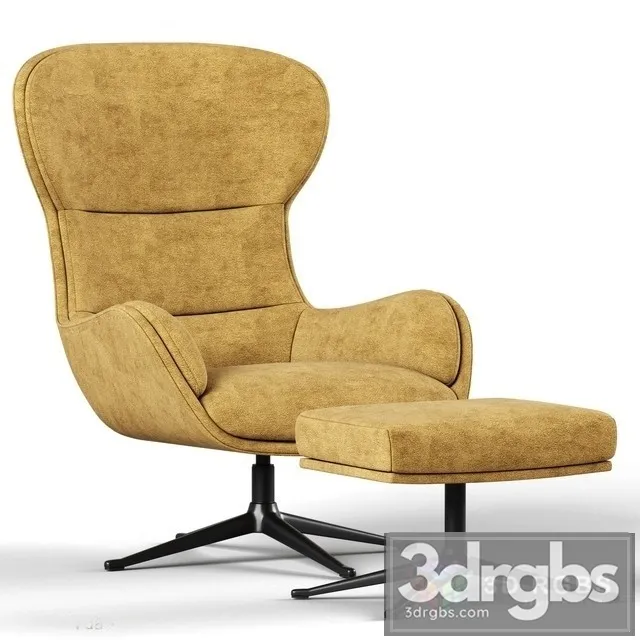 Boconcept Reno Armchair 3D Model Download Boconcept Reno Armchair 3D Model Download