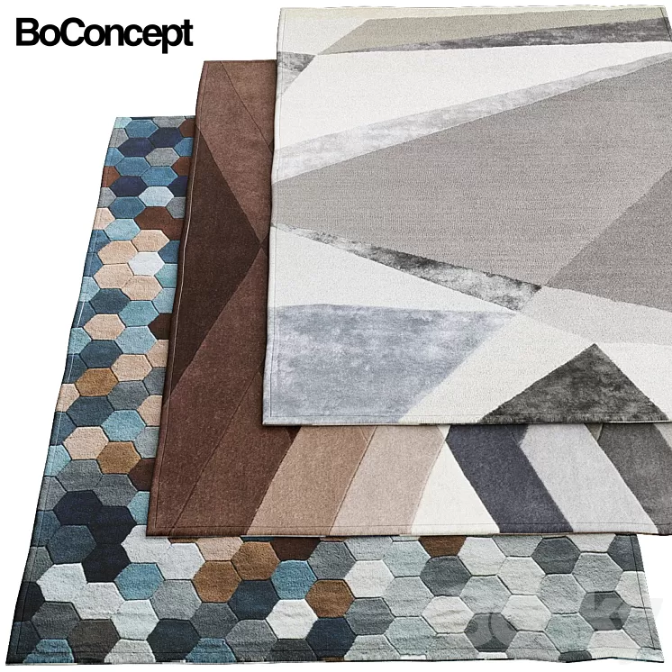 Boconcept rugs 3D Model